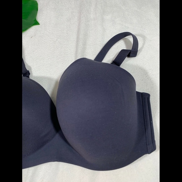 NEW $65 Wacoal How Perfect No-Wire Contour Bra in‎ Graphite [SZ 34DD ] - Picture 4 of 8